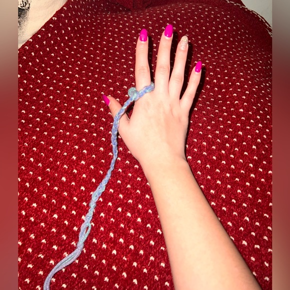 🏰 Handmade Medieval Ring 💍💗💜💚💙 - Picture 4 of 6